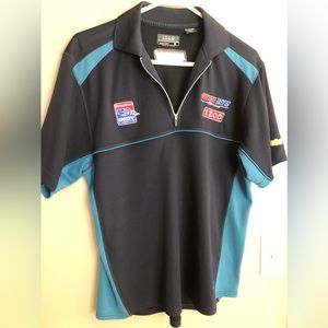 Vintage GUTHRIE MEYER Racing INDY Firestone Lights IZOD Shirt  Size S